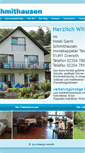 Mobile Screenshot of hotel-schmithausen.de